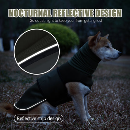 Dog Anxiety Vest and Coat-Keep Pet Calm, Dog Jacket for Thunder, Fireworks, Anti Anxiety Vest for Dogs and Cat Body and Ear image 6