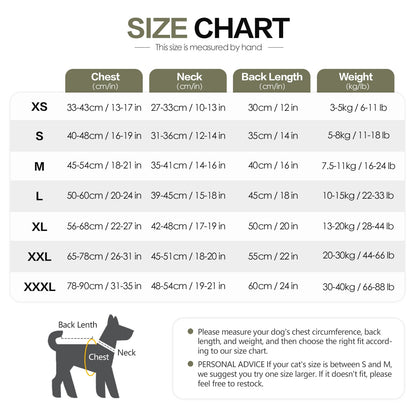 Dog Anxiety Vest and Coat-Keep Pet Calm, Dog Jacket for Thunder, Fireworks, Anti Anxiety Vest for Dogs and Cat Body and Ear image 7